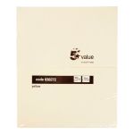 5 Star Sticky Notes Repositionable Yellow (Pack of 12) 638272 image 1