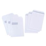5 Star Envelopes Pocket Press Seal Window 90gsm C4 324x229mm White (Pack of 250) image 1