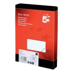 5 Star Office Multipurpose Labels Laser Copier Inkjet 63.5x38.1mm White (Pack of 5250) image 1