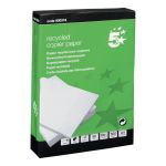 5 Star Eco Copier Paper Recycled 80gsm A4 White Ream-Wrapped (Pack of 5) image 1