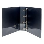 5 Star Office A4 Presentation Ring Binder Polypropylene 50mm 4D-Ring Black (Pack of 10) image 2