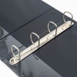 5 Star Office A4 Presentation Ring Binder Polypropylene 50mm 4D-Ring Black (Pack of 10) image 3