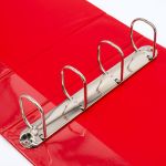 5 Star Office A4 Presentation Ring Binder Polypropylene 65mm 4D-Ring Red (Pack of 10) image 3