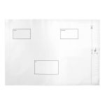 5 Star Envelopes Waterproof Polythene Peel/Seal Opaque 360x430mm 50mm Flap (Pack of 100) image 1