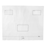 5 Star DX Bags Self Seal Waterproof White 450x320mm and 50mm Flap (Pack of 100) image 1