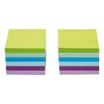 5 Star Sticky Notes Removable Neon/Pastel (Pack of 12) 940562 image 1