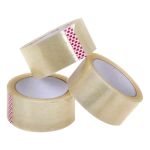 5 Star Parcel Tape PP 3in Core 48mmx66m Clear (Pack of 6) image 1