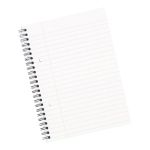 5 Star Office Notebook Wirebound Ruled Margin Perforated 2 Holes 100pp A5+ Red/White (Pack of 10) image 2
