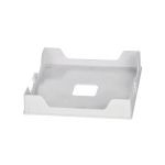 Devon Cube Tissue Box Holder Black (Pack of 6) 4621 image 3