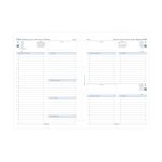 Filofax Refill Day Per Page 5 Language Appointment A4 2026 26-68719 image 3