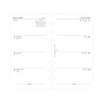 Filofax Refill Week To View Personal White 2027 27-68421 image 2