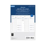 Filofax Refill Day Per Page A5 White 2027 27-68519 image 1