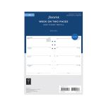 Filofax Refill Week To View A5 White 2027 27-68522 image 1