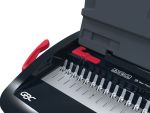 GBC CB12 Manual Comb Binding Machine Black/Red 4410060 image 6