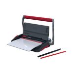 GBC CB15 Manual Comb Binding Machine Black/Red 4410061 image 4
