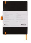 Clairefontaine Rhodiarama Italian Leatherette Meeting Book A5+ Black 117782C image 7