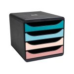 Exacompta Skandi Big Box Recycled 4 Drawer Set Assorted 310606D image 3