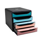 Exacompta Skandi Big Box Recycled 4 Drawer Set Assorted 310606D image 6