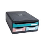 Exacompta Skandi SmallBox Recycled 3 Drawer Set Assorted 311606D image 4