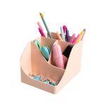 Exacompta Skandi Recycled Plastic PenWave Pen Pot Nude 69531D image 5