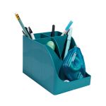 Exacompta Skandi Recycled Plastic PenWave Pen Pot Pacific Blue 69534D image 5