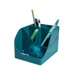 Exacompta Skandi Recycled Plastic PenWave Pen Pot Pacific Blue 69534D image 6