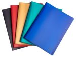 Exacompta OPAK Recycled Display Book 30 Pockets A4 Assorted (Pack of 5) 78530E image 1