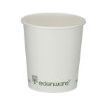 Go-Pak Single Wall Coffee Cup PLA Lined 4oz White (Pack of 1000) B01020 image 1