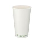 Go-Pak Single Wall Coffee Cup PLA Lined 16oz White (Pack of 1000) B01024 image 1