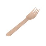 Go-Pak Wooden Fork (Pack of 1000) G01002 image 1