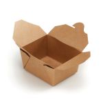 Go-Pak Deli Box 1 Fold Top Small Kraft (Pack of 450) D40701 image 3