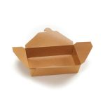Go-Pak Deli Box 2 Fold Top Large Kraft (Pack of 280) D40703 image 2