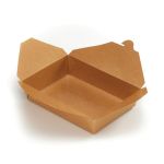 Go-Pak Deli Box 2 Fold Top Large Kraft (Pack of 280) D40703 image 3