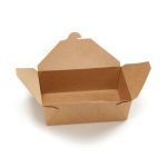 Go-Pak Deli Box 3 Fold Top Extra Large Kraft (Pack of 180) D40704 image 2