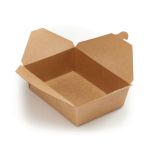 Go-Pak Deli Box 3 Fold Top Extra Large Kraft (Pack of 180) D40704 image 3