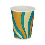 Go-Pak Single Wall Cold Paper Cup PE Lined 9oz Assorted (Pack of 1000) D01102 image 1
