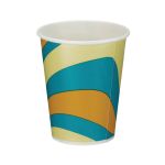 Go-Pak Single Wall Cold Paper Cup PE Lined 9oz Assorted (Pack of 1000) D01102 image 3