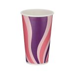 Go-Pak Single Wall Cold Paper Cup PE Lined 16oz Assorted (Pack of 1000) D01104 image 1