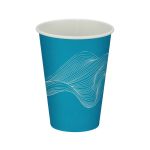 Go-Pak Single Wall Paper Water Cup PE Lined 7oz Blue (Pack of 1000) D01107 image 2