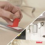 No More Nails Permanent Adhesive Strip 20x40mm Red Pack of 10 1507605 image 5