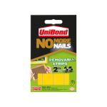 No More Nails Removable Adhesive Strips 20x40mm Ylw Pack of 10 781739 image 1