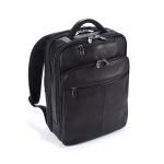 Falcon Laptop Backpack Full Grain Luxury Leather Black FI6705 image 1