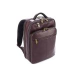 Falcon Laptop Backpack Full Grain Luxury Leather Brown FI6706 image 1