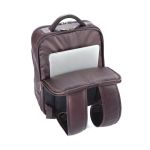 Falcon Laptop Backpack Full Grain Luxury Leather Brown FI6706 image 5