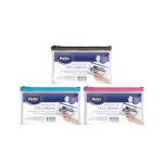 Helix 8x5 Inches PVC Pencil Case Clear (Pack of 12) X27069 image 1