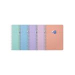Oxford Smart Pastel Notebook Ruled Assorted A5 (Pack of 5) 400187022 image 1