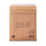 Jiffy Ocean Green Uncoated Mailers 5/E Brown (Pack of 100) MAKU18885 image 2