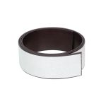 Q-Connect Magnetic Racking Strip White PVC 30mmx1.5mmx5m KF18991 image 1