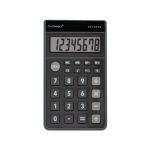 Q-Connect 8 Digit Pocket Calculator Black KF19063 image 1