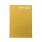 Academic Diary Day Per Page A5 Yellow 2025-26 KF1A5AYL25 image 1